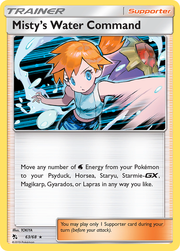 Misty's Water Command - Hidden Fates SET-63