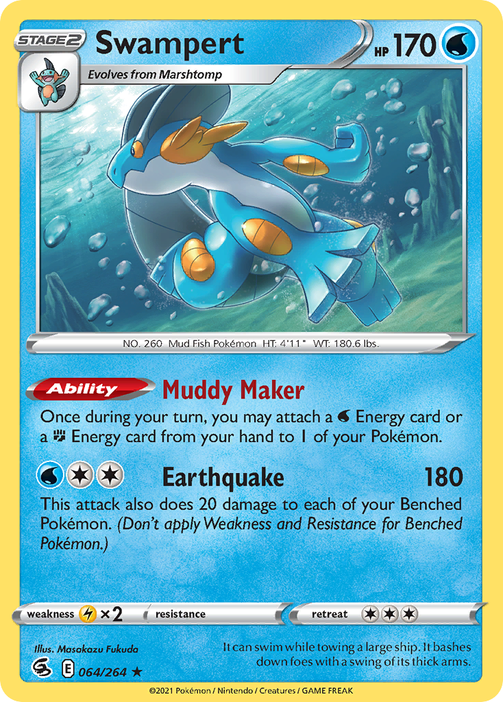 Swampert - Fusion Strike SET-64