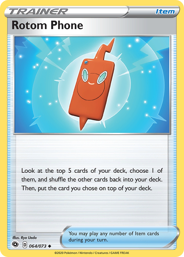 Rotom Phone - Champion's Path SET-64