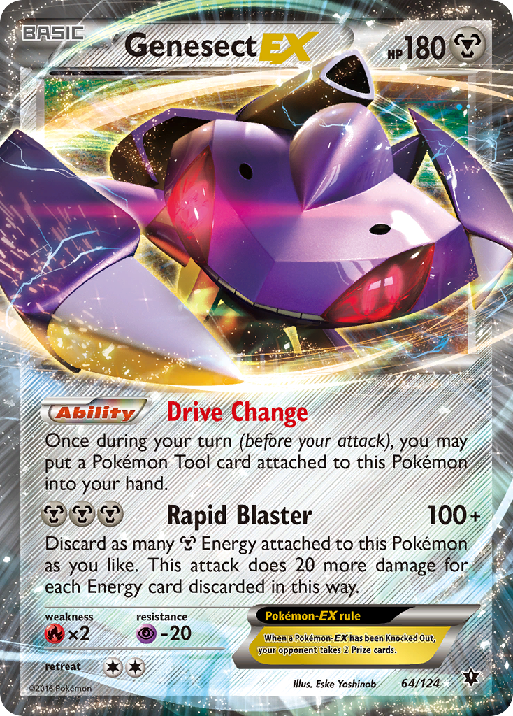 Genesect-EX - Fates Collide SET-64