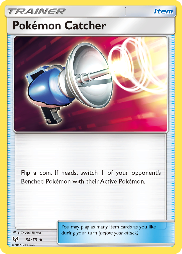 Pokemon Catcher - Shining Legends SET-64