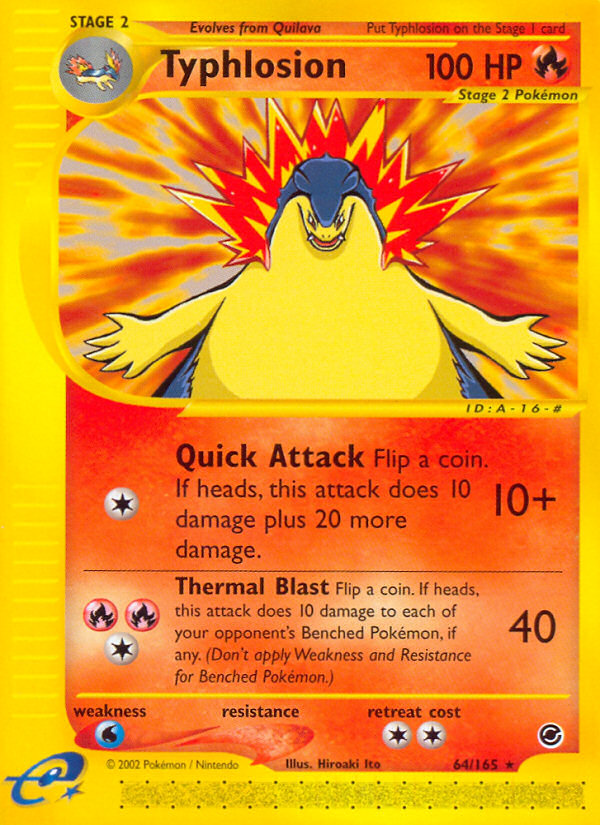 Typhlosion - Expedition Base Set SET-64