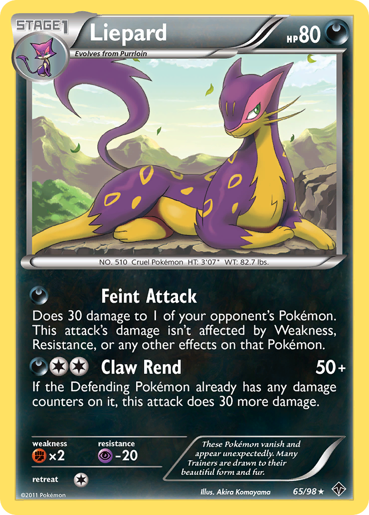 Liepard - Emerging Powers SET-65