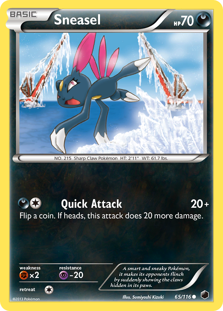 Sneasel - Plasma Freeze SET-65