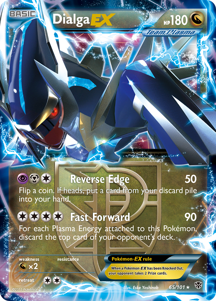 Dialga-EX - Plasma Blast SET-65