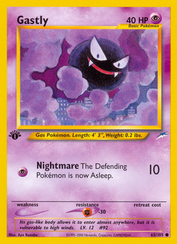 Gastly - Neo Destiny SET-65