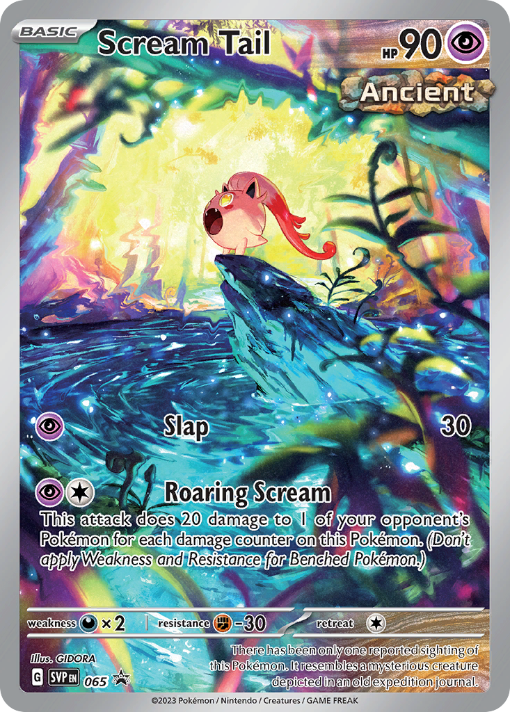 Scream Tail - Scarlet & Violet Black Star Promos SET-65