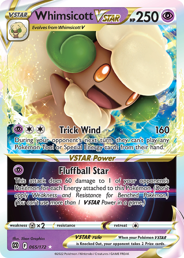 Whimsicott VSTAR - Brilliant Stars SET-65