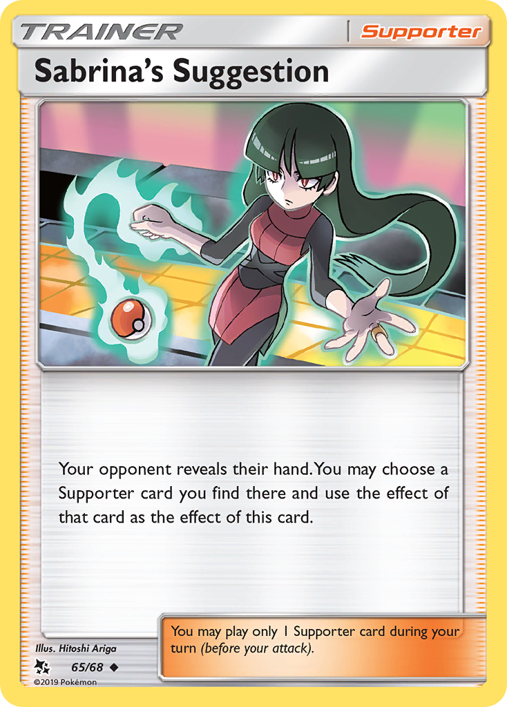 Sabrina's Suggestion - Hidden Fates SET-65