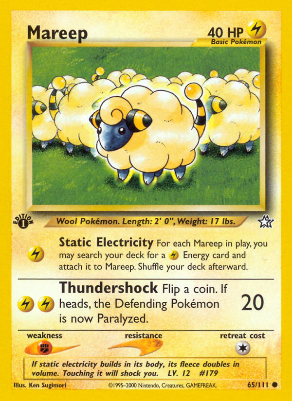 Mareep - Neo Genesis SET-65