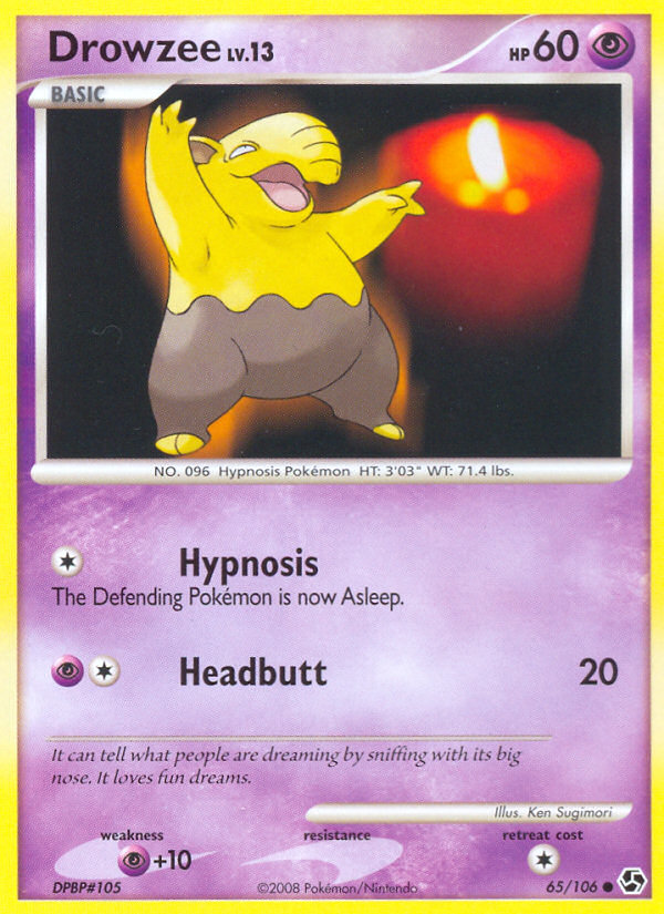 Drowzee - Great Encounters SET-65