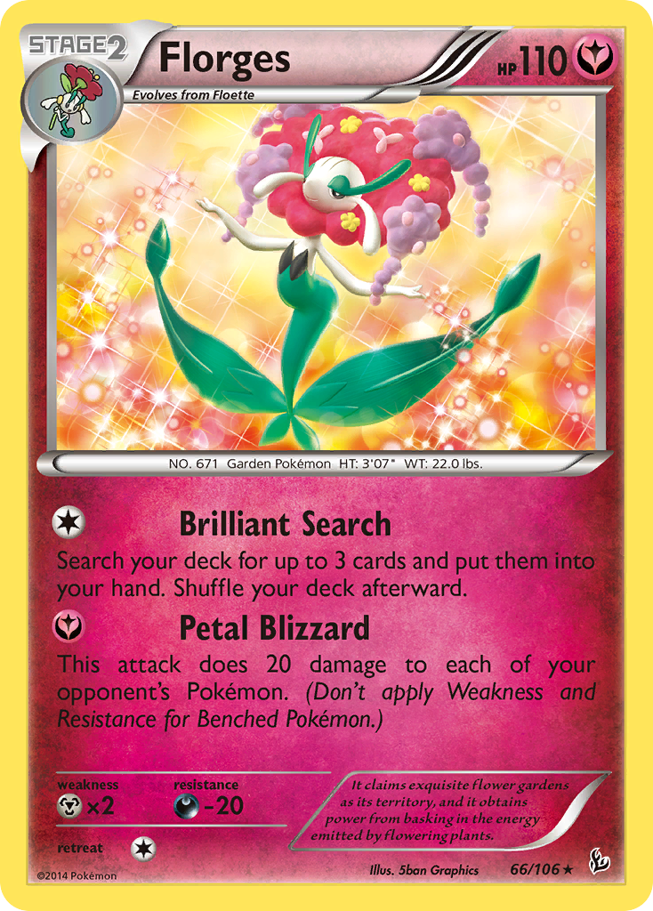 Florges - Flashfire SET-66