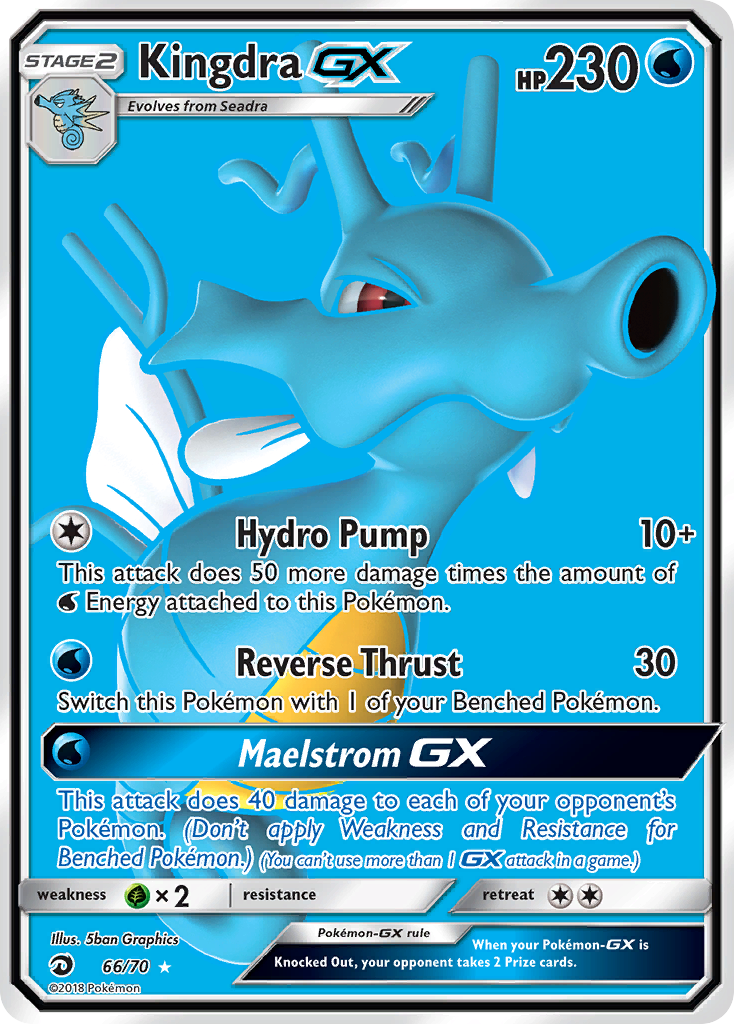Kingdra-GX - Dragon Majesty SET-66