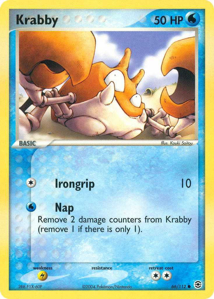 Krabby - FireRed & LeafGreen SET-66