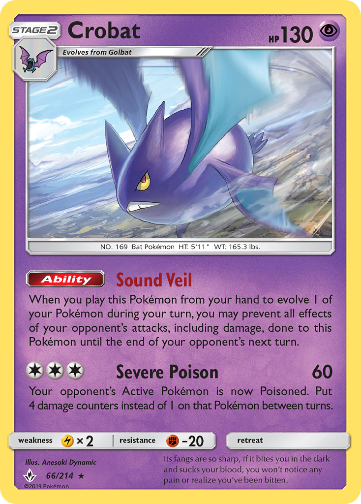Crobat - Unbroken Bonds SET-66
