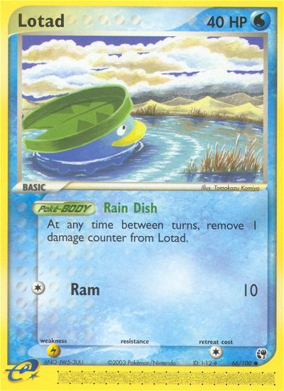 Lotad - Sandstorm SET-66