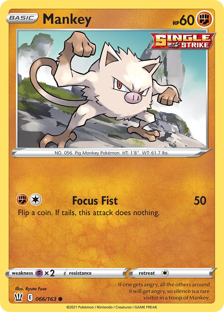 Mankey - Battle Styles SET-66