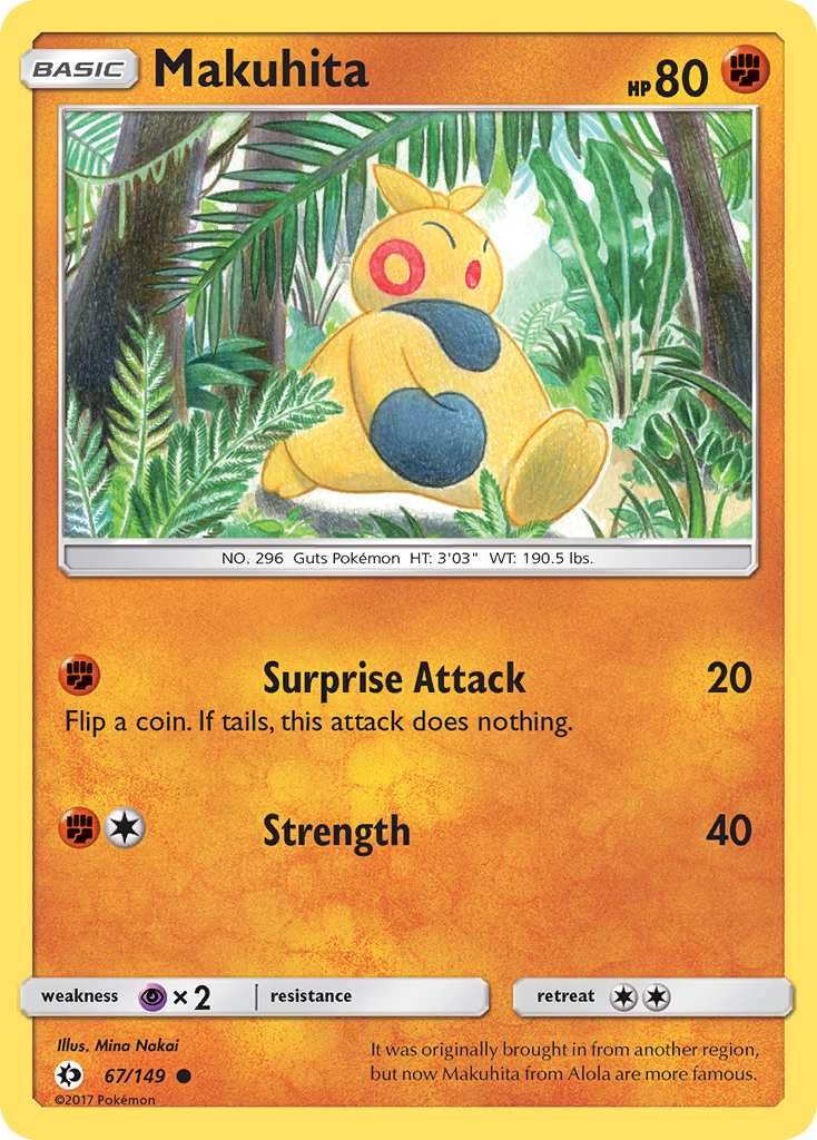 Makuhita - Sun & Moon SET-67