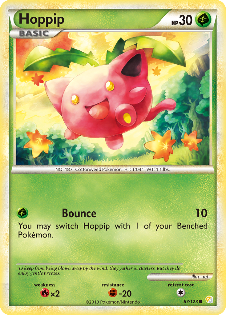 Hoppip - HeartGold & SoulSilver SET-67