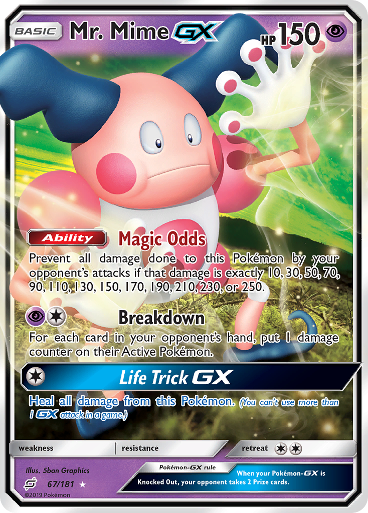 Mr. Mime-GX - Team Up SET-67