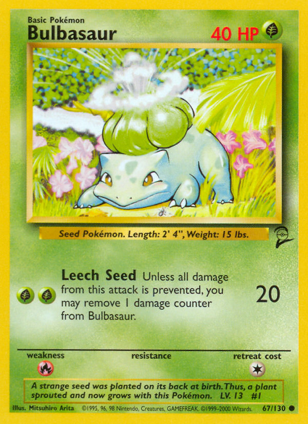 Bulbasaur - Base SET 2-67