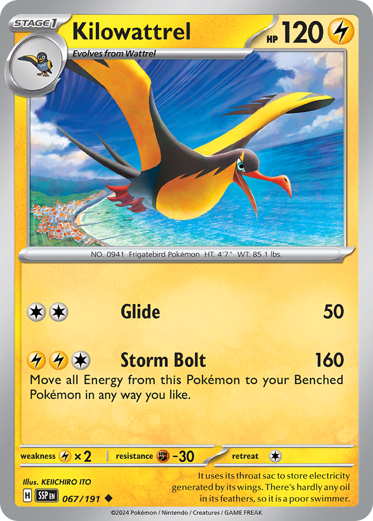 Kilowattrel - Surging Sparks SET-67