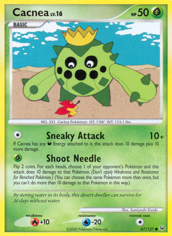 Cacnea - Platinum SET-67