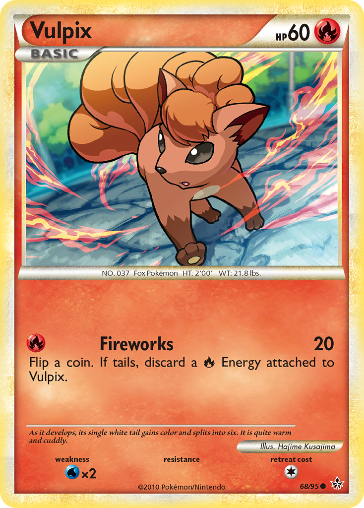 Vulpix - HS Unleashed SET-68