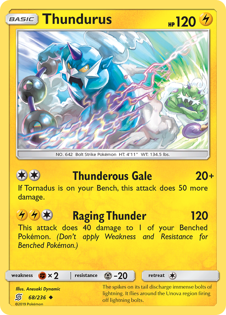 Thundurus - Unified Minds SET-68