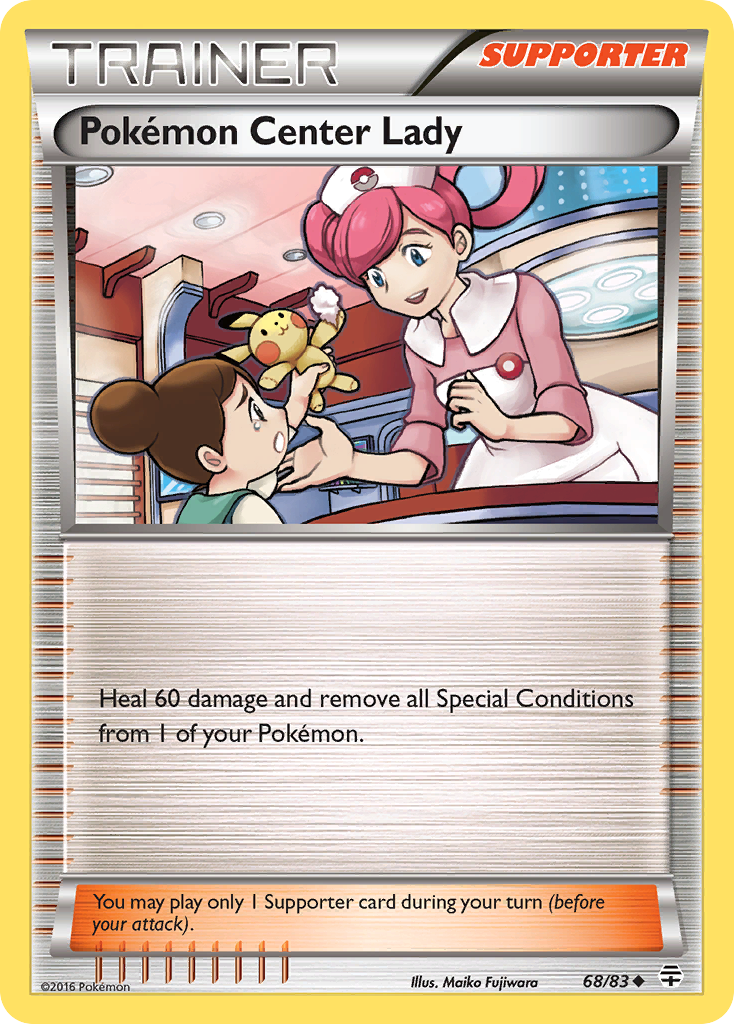 Pokemon Center Lady - Generations SET-68