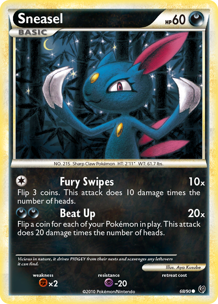 Sneasel - HS Undaunted SET-68