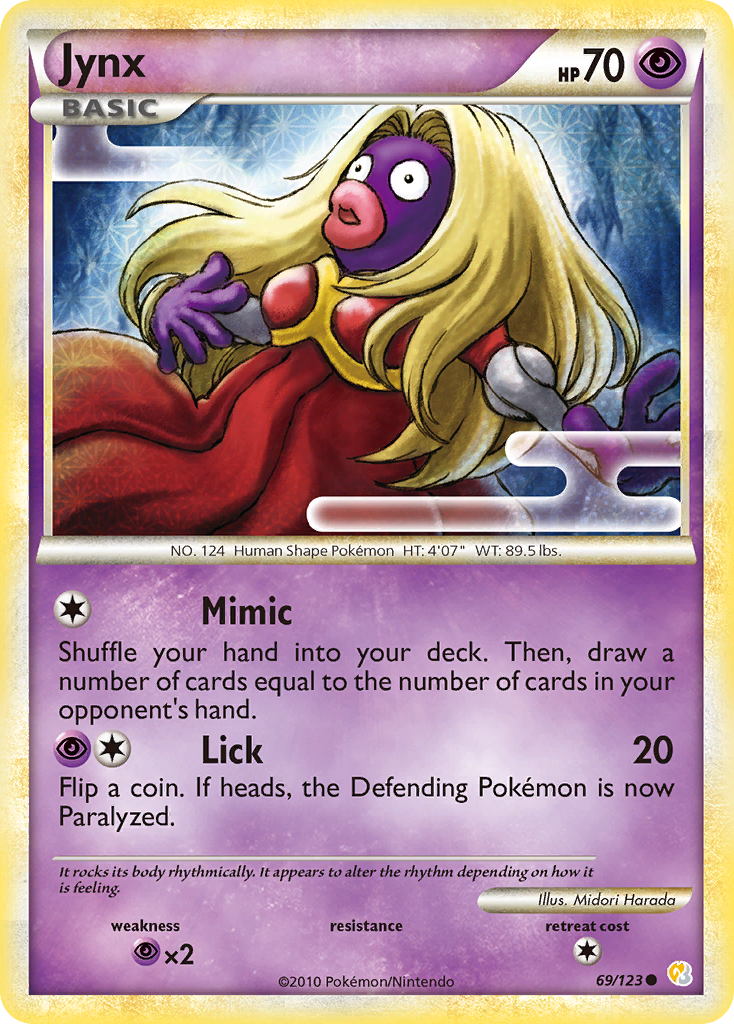 Jynx - HeartGold & SoulSilver SET-69