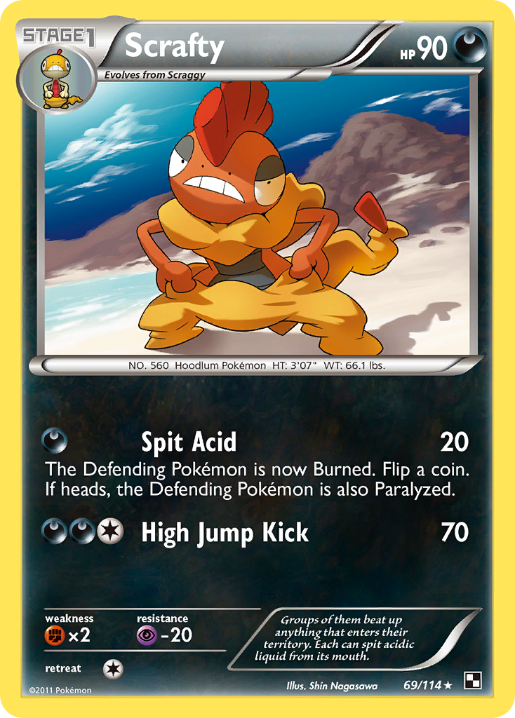 Scrafty - Black & White SET-69