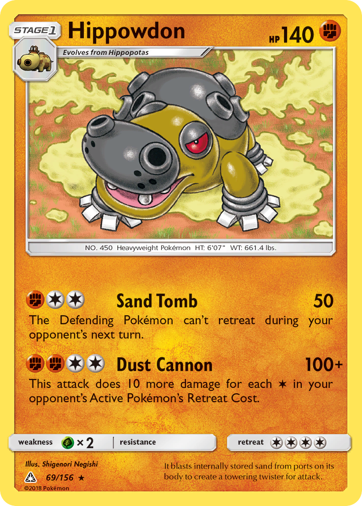 Hippowdon - Ultra Prism SET-69