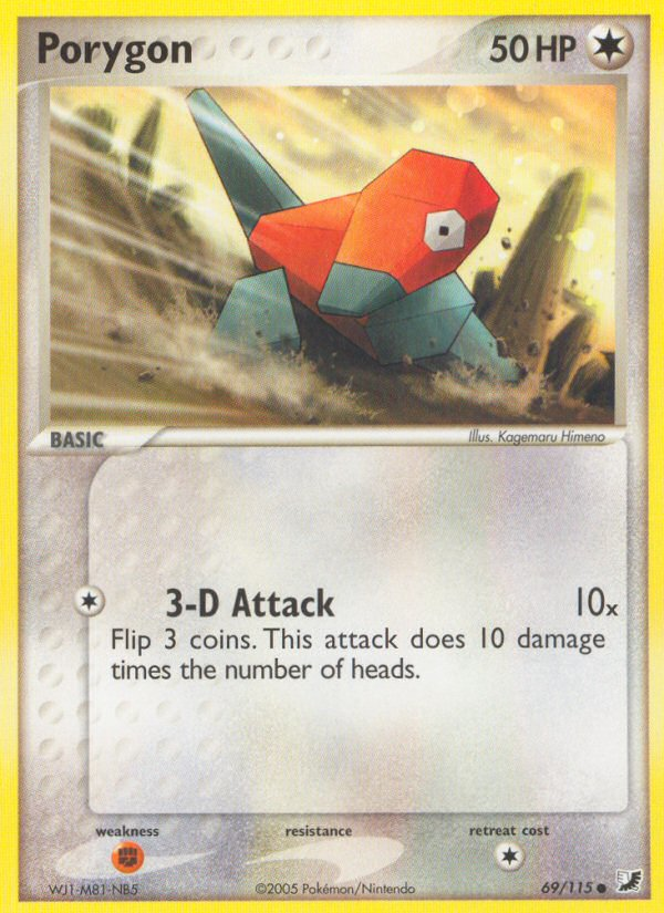 Porygon - Unseen Forces SET-69
