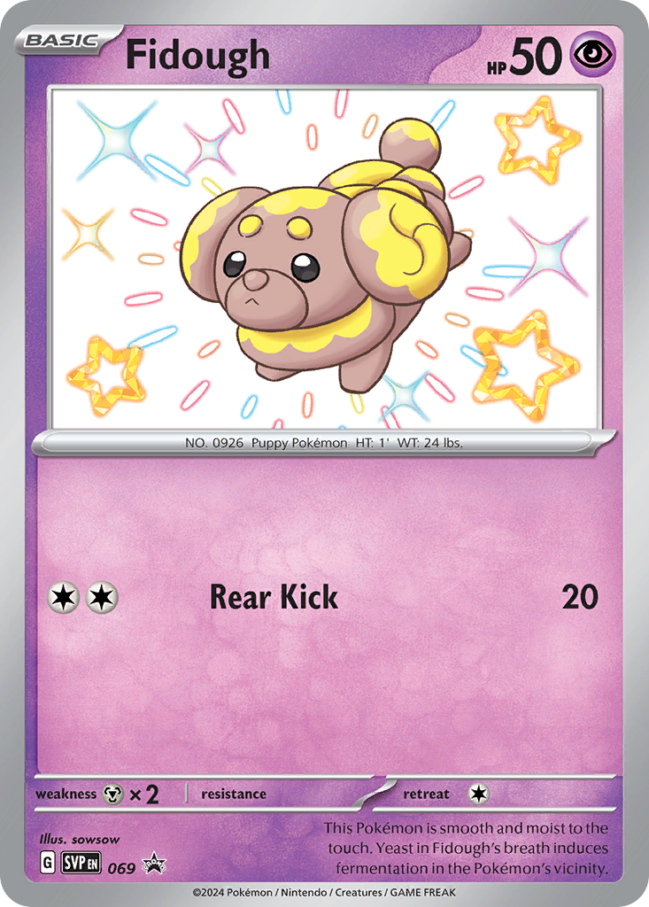 Fidough - Scarlet & Violet Black Star Promos SET-69