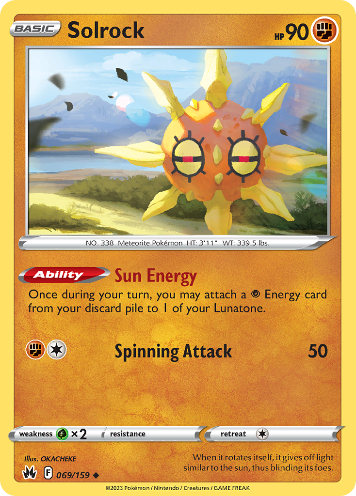 Solrock - Crown Zenith SET-69