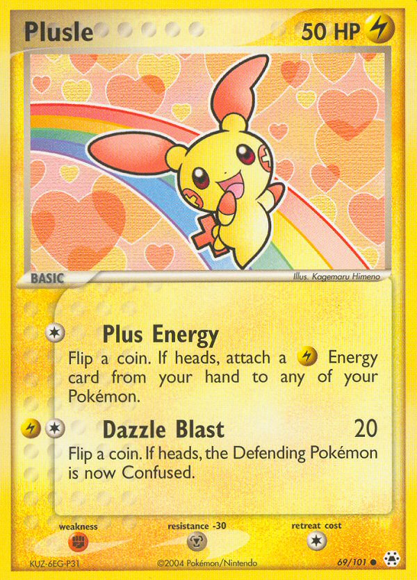 Plusle - Hidden Legends SET-69