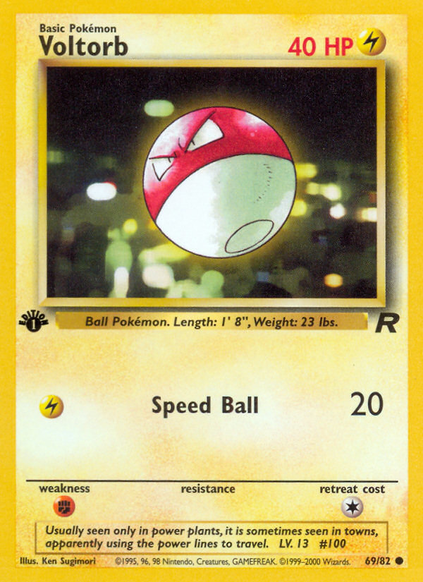 Voltorb - Team Rocket SET-69