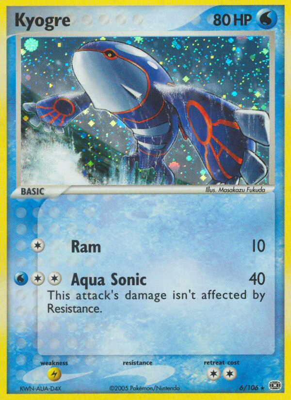 Kyogre - Emerald SET-6