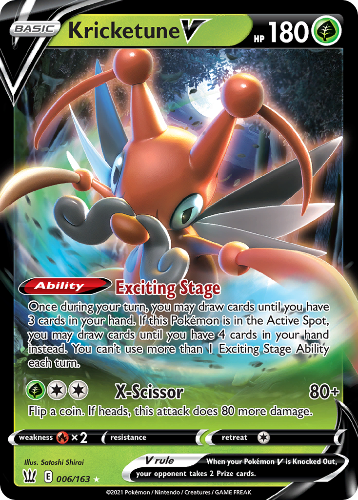 Kricketune V - Battle Styles SET-6