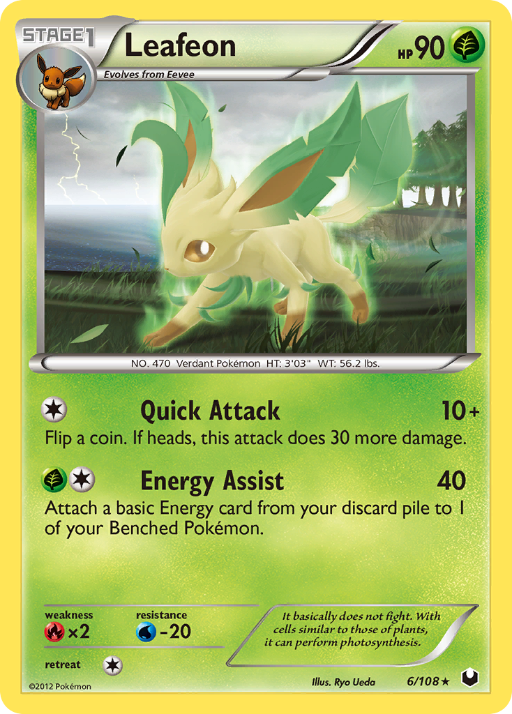Leafeon - Dark Explorers SET-6