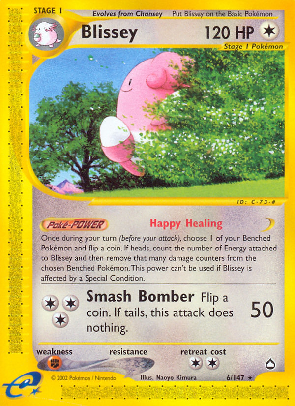 Blissey - Aquapolis SET-6