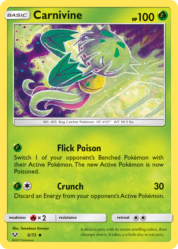 Carnivine - Shining Legends SET-6