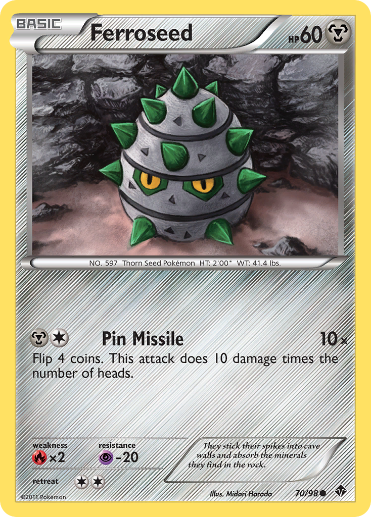 Ferroseed - Emerging Powers SET-70