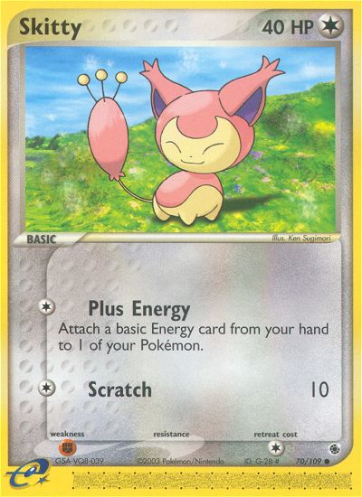 Skitty - Ruby & Sapphire SET-70
