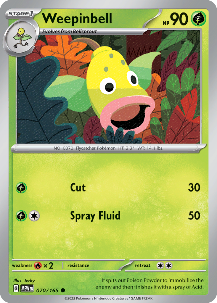 Weepinbell - 151 SET-70