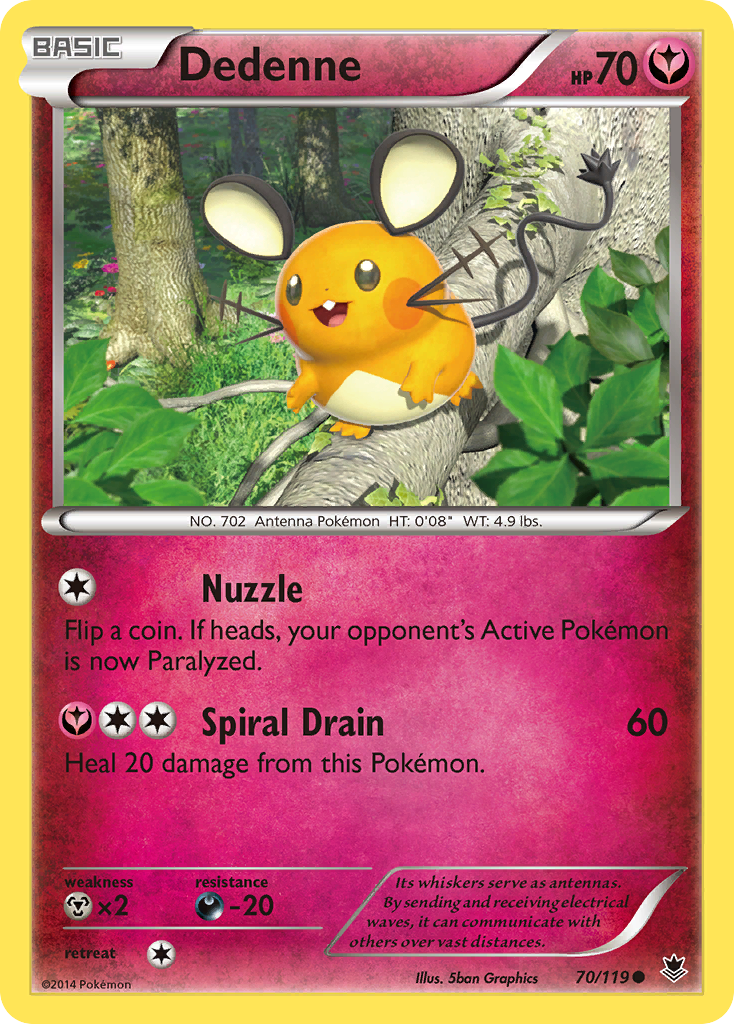 Dedenne - Phantom Forces SET-70