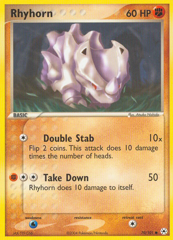 Rhyhorn - Hidden Legends SET-70