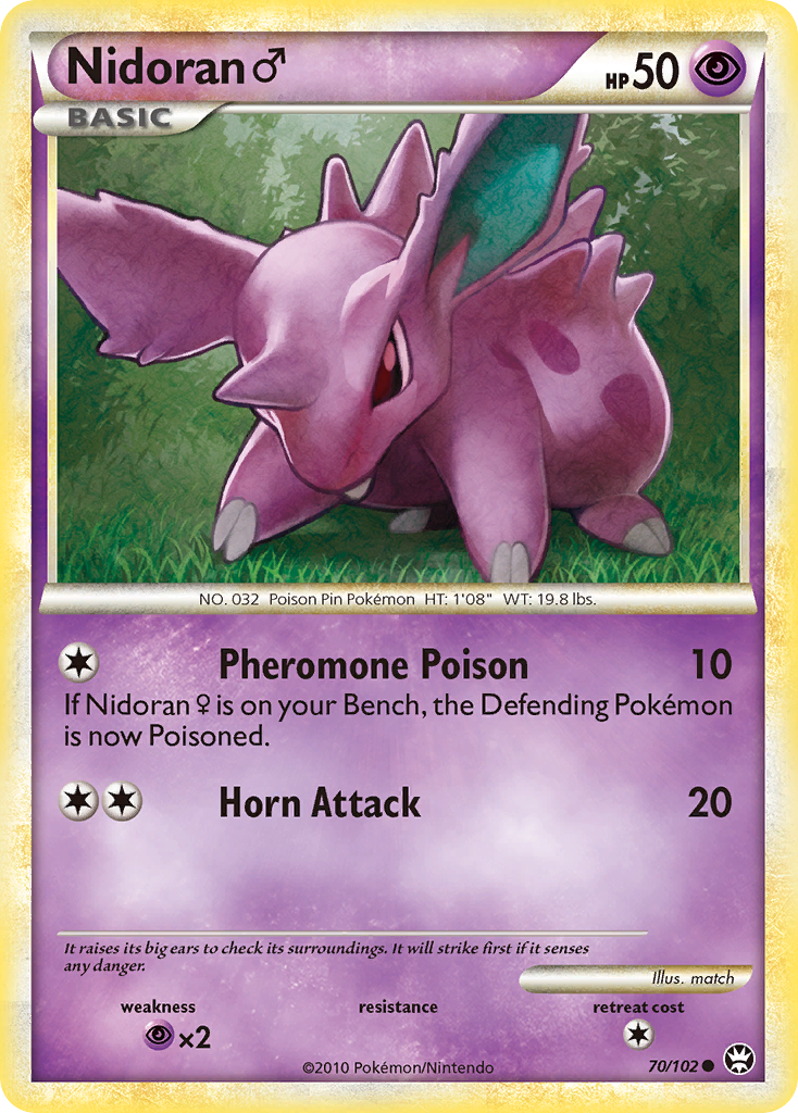 Nidoran ? - HS Triumphant SET-70